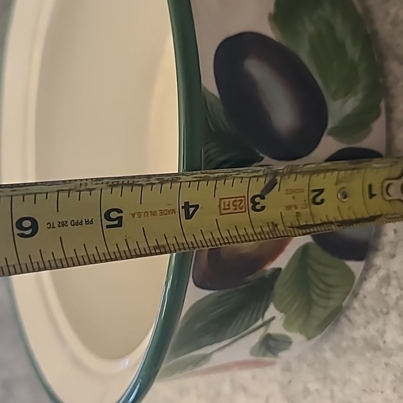 Sakura Fruit Pattern Ceramic Casserole Dish - Picture 10 of 11